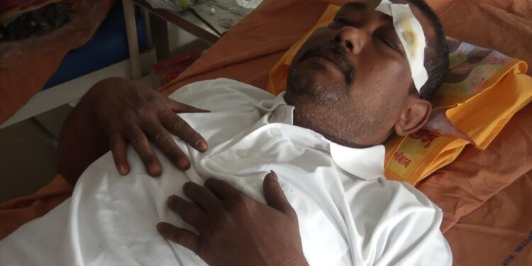 কালনায় আক্রান্ত বিজেপি কর্মী