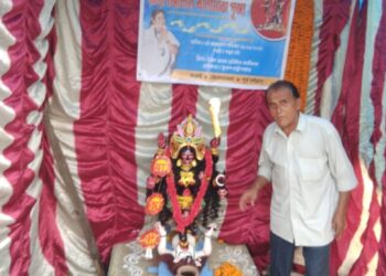 কাটোয়ায় খোলামাঠে শৌচকর্ম বন্ধ করতে কালীপুজোর আয়োজন প্রশাসনের