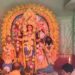 করোনার নিয়ম মেনে কাটোয়ার নন্দীগ্রামে রায় পরিবারের জগদ্ধাত্রী পুজোর আয়োজন