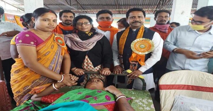 প্রাক্তন প্রধানমন্ত্রী অটলবিহারী বাজপায়ীর স্মৃতিতে রক্তদান শিবিরের আয়োজন পুর্বস্থলীতে