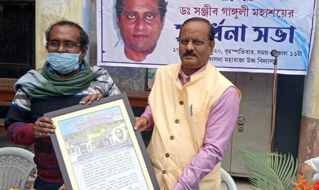 কালনায় বিশ্বখ্যাত বিজ্ঞানীকে সংবর্ধনা