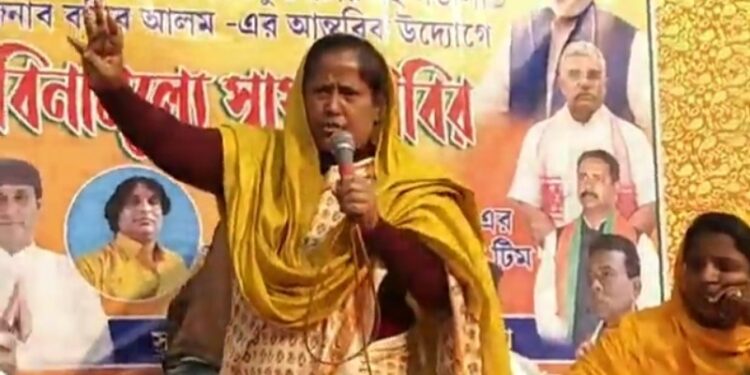 ‘তৃণমূলের ভ্যাকসিন তৈরি হয়ে গেছে’ : মাফুজা খাতুন