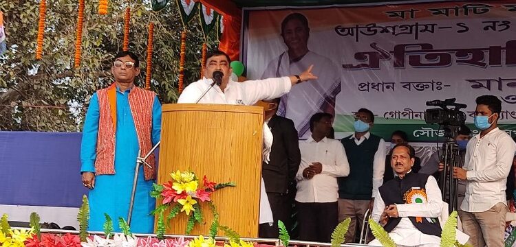 বিজেপিকে ‘ঠেঙিয়ে পগার পার’ করার নিদান অনুব্রতর