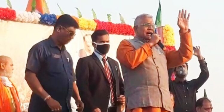 ‘দিদির ভাইদের জন্য জেল ঠিক করা হচ্ছে,মে মাসের পর সব জেলে যাবে’ : দিলীপ ঘোষ