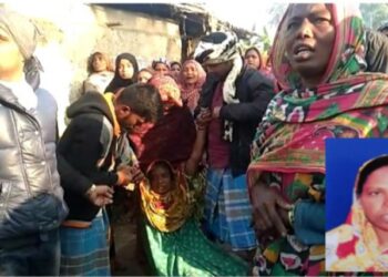 জয়নগরে লরির ধাক্কায় বধুর মৃত্যু,৩ লরিতে আগুন ক্ষিপ্ত জনতার