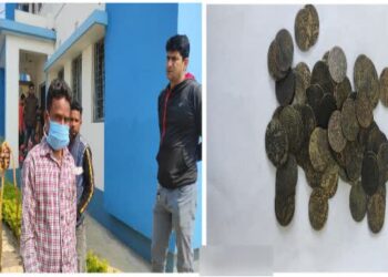 ব্যাবসায়ীকে প্রতারিত করে টাকা হাতানোর অভিযোগে ধৃত  আউশগ্রামের ব্যক্তি