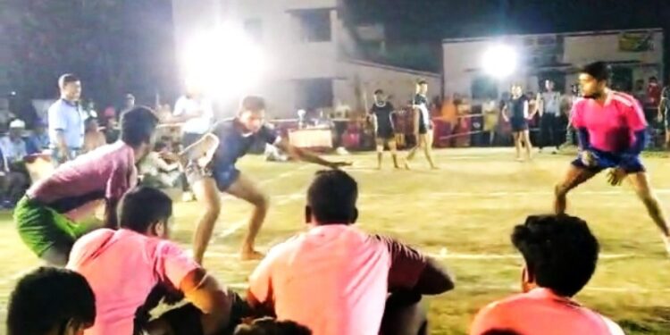 সারা বাংলা কবাডি প্রতিযোগিতায়  চ্যাম্পিয়ন কলকাতা বিদ্যাসাগর