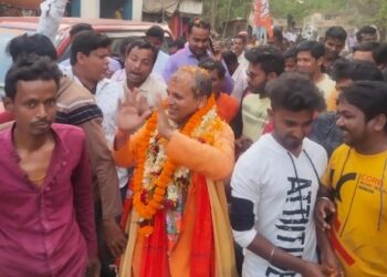 নাম ঘোষনা হতেই প্রচারে ঝাঁপালেন মঙ্গলকোটের বিজেপি প্রার্থী