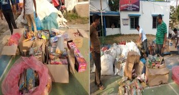 ভোটের মুখে বাজি উদ্ধারে অভিযান পূর্ব বর্ধমান জেলা পুলিশের, গ্রেপ্তার ৩