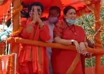 “নন্দীগ্রামই নির্ধারণ করে দিয়েছে বাংলায় বিজেপি ক্ষমতায় আসছে” :  স্মৃতি ইরানি