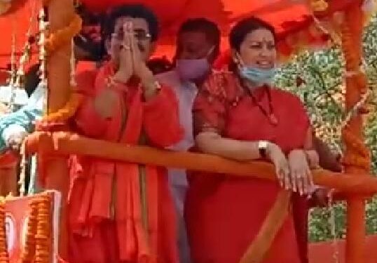 “নন্দীগ্রামই নির্ধারণ করে দিয়েছে বাংলায় বিজেপি ক্ষমতায় আসছে” :  স্মৃতি ইরানি