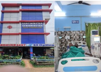 অতিমারী পরিস্থিতিতে দৃষ্টান্ত স্থাপন করল সিয়ানের ‘শান্তিনিকেতন সেবানিকেতন’