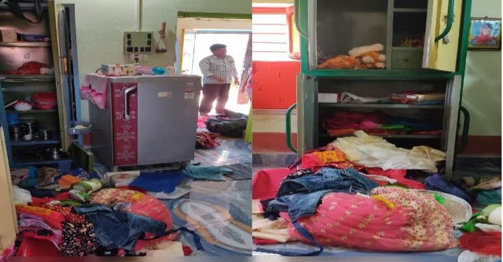 ভাতার বাজারে বাড়িতে দুঃসাহসিক চুরি