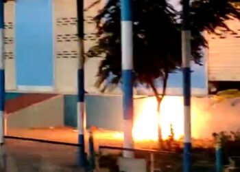 কাটোয়া হাসপাতালে রান্নার গ্যাসের  সিলিন্ডারে বিস্ফোরণ, চাঞ্চল্য