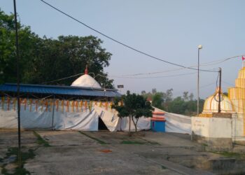 করোনার কারনে মঙ্গলকোটের যোগাদ্যা সতীপীঠের দেবীমূর্তির দর্শন থেকে বঞ্চিত পূন্যার্থীরা