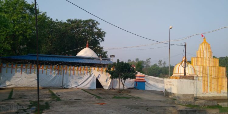 করোনার কারনে মঙ্গলকোটের যোগাদ্যা সতীপীঠের দেবীমূর্তির দর্শন থেকে বঞ্চিত পূন্যার্থীরা