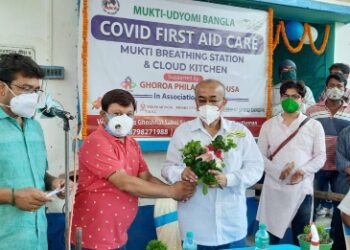 কাটোয়ায় চালু হল ‘কোভিড ফাষ্ট এড কেয়ার’ সেন্টার