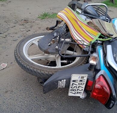 বর্ধমানে বাইক থেকে পড়ে ট্যাঙ্কারের চাকায় পিষ্ট হয়ে মৃত্যু বাবার, বরাতজোরে রক্ষা  ছেলের