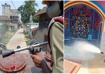 কাটোয়ার পলসোনা গ্রামে একই উপসর্গে একের পর এক মৃত্যু,   কোভিডের আতঙ্কে আতঙ্কিত গ্রামবাসী