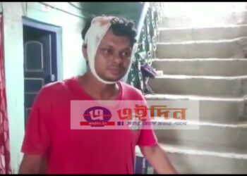 প্রশাসনের আশ্বাসে বাড়ি ফিরে বর্ধমানে আক্রান্ত বিজেপি কর্মী