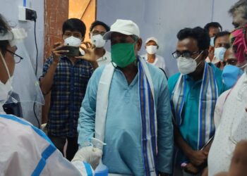 ভাতারে অক্সিজেন পার্লারের উদ্বোধন বিধায়কের