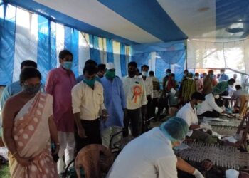 স্বেচ্ছায় রক্তদান শিবির ও  সম্বর্ধনাজ্ঞাপন অনুষ্ঠান