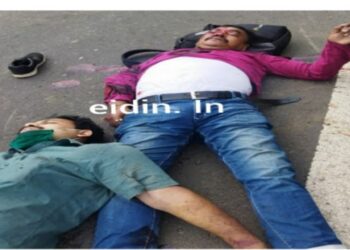 জাতীয় সড়কে দুর্ঘটনায় মৃত পুলিশ কর্মী,জখম আরও এক পুলিশ কর্মী