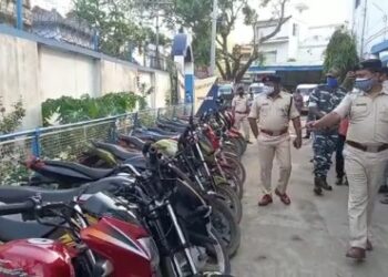 দুবরাজপুরে ধৃত বাইক চুরি চক্রের ৩ পান্ডা, উদ্ধার ১৪ টি চোরাই বাইক