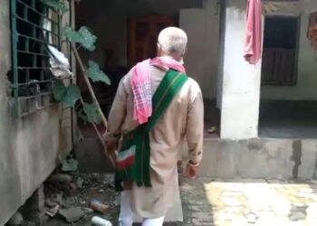 হুগলীর বলাগড়ে “ভুতুড়ে বাড়ি” পরিদর্শনে বিধায়ক