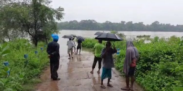 দ্বারকেশ্বরের জলের তলায় ‘ভাসাপোল’, বাঁকুড়া শহরের সঙ্গে যোগাযোগ বিচ্ছিন্ন একাধিক গ্রামের