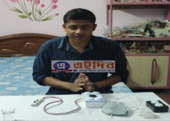 কোভিড যোদ্ধা ডাক্তার ও নার্সদের জন্যে ’ইউনিভার্সাল মাস্ক এয়ার সাপ্লায়ার’ আবিস্কার করে সাড়া ফেলে দিল খুদে বিজ্ঞানী দেবর্ষি