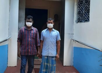 অন্ধ্রপ্রদেশের মানসিকভাবে অসুস্থ  ব্যক্তিকে পরিবারের হাতে তুলে দিলো কাটোয়া থানার পুলিশ