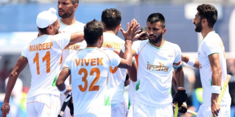 টোকিও অলিম্পিক  :  অলিম্পিক চ্যাম্পিয়ন আর্জেন্টিনাকে হারিয়ে কোয়ার্টার ফাইনালে ভারত