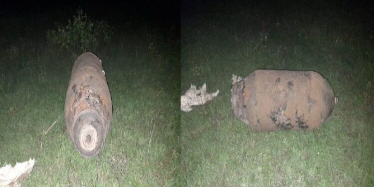 বীরভুমের নবসন গ্রামে বৃটিশ আমলের ‘মেটাল বোম’ উদ্ধার ঘিরে চাঞ্চল্য