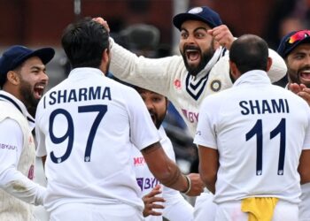 লর্ডসের দ্বিতীয় টেস্ট ম্যাচে ইংল্যান্ডকে ১৫১ রানে হারাল ভারত