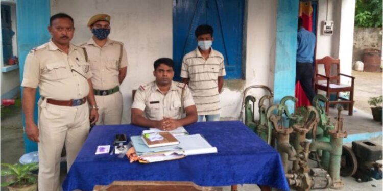 অভিযোগ পাওয়ার ২ ঘন্টার মধ্যে চুরির কিনারা করল মিলকি ফাঁড়ির পুলিশ