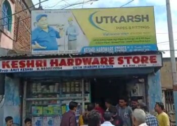 অণ্ডালে হার্ডওয়ারের দোকানে দুঃসাহসিক চুরি