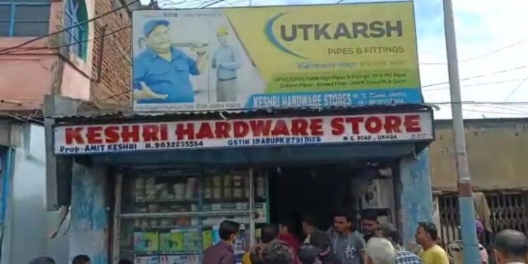 অণ্ডালে হার্ডওয়ারের দোকানে দুঃসাহসিক চুরি