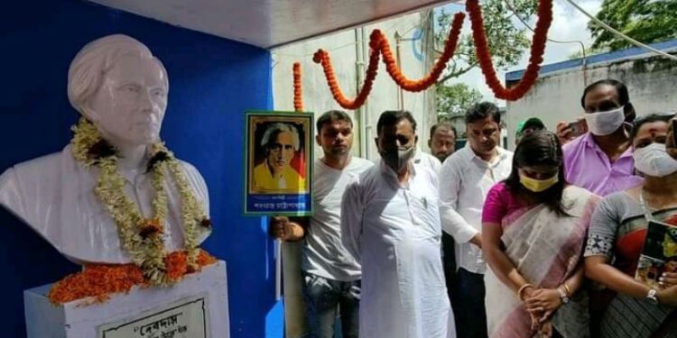 দেবদাস উপন্যাসকে আঁকড়েই শরৎচন্দ্রের জন্মদিবস পালন করলেন হাতিপোতা গ্রামের বাসিন্দারা