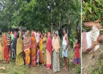 মালদায় জমির উপর ছিঁড়ে পড়া হাইটেনশন বিদ্যুৎ লাইনের তারে বিদ্যুৎপৃষ্ট হয়ে মৃত্যু বৃদ্ধের, ক্ষতিপূরণের দাবিতে বিক্ষোভ