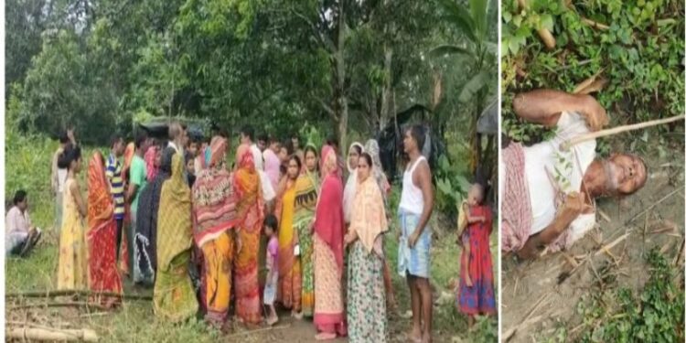 মালদায় জমির উপর ছিঁড়ে পড়া হাইটেনশন বিদ্যুৎ লাইনের তারে বিদ্যুৎপৃষ্ট হয়ে মৃত্যু বৃদ্ধের, ক্ষতিপূরণের দাবিতে বিক্ষোভ