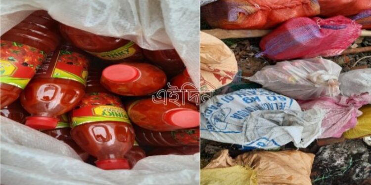 কাটোয়ায় ভেজাল সস তৈরির কারখানার হদিশ,গ্রেফতার মালিক, উদ্ধার প্রচুর ভেজাল সস ও সস তৈরির উপকরন