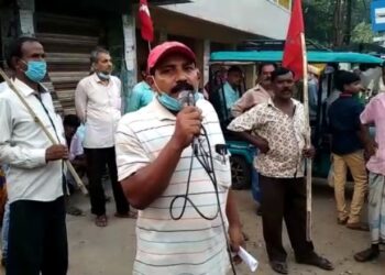 উত্তরপ্রদেশের ঘটনার প্রতিবাদে ভাতারে সিপিএমের মিছিল