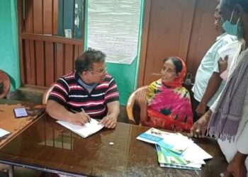 মঙ্গলকোটের ঝিলু গ্রামে বিনামূল্যে স্বাস্থ্য পরীক্ষা শিবির