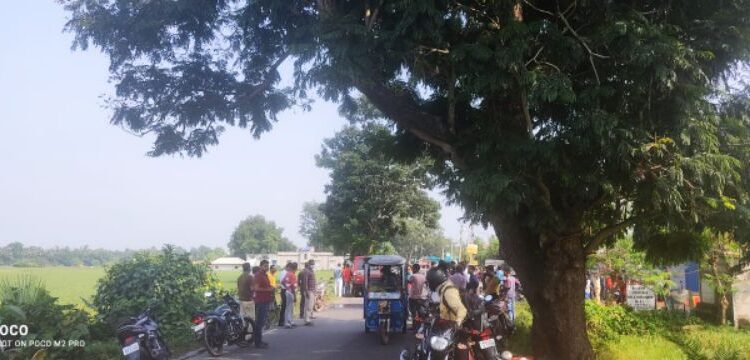 ভাতারে লরির চাকায় পিষ্ট হয়ে মৃত্যু বাইক আরোহী যুবকের