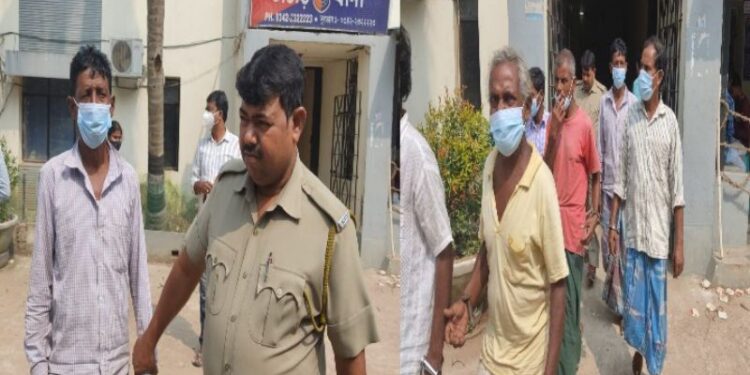 ভাতারে পৃথক ঘটনায় গ্রেফতার ৬