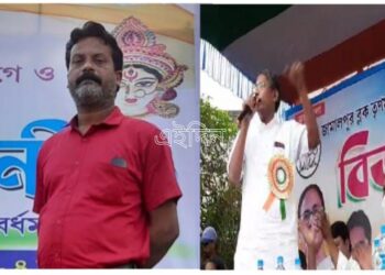 বিজয়া সম্মিলনীর পাল্টা বিজয়া সম্মিলনী করে ব্লক তৃণমূল সভাপতিকে চ্যালেঞ্জ ছুঁড়লেন পঞ্চায়েত প্রধান