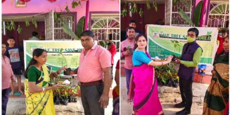 “গাছের কপালে দিলাম ফোঁটা…..” প্রকৃতি বাঁচাতে অভিনব ভাতৃদ্বিতীয়া বর্ধমানে