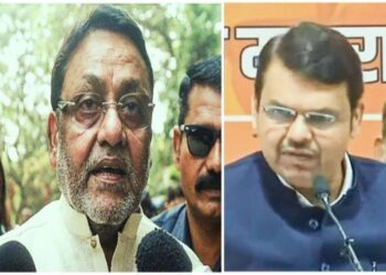 দেবেন্দ্র ফড়নবিসের বিরুদ্ধে ‘আন্ডারওয়ার্ল্ড যোগ’ ও ‘জাল নোট চক্র’ চালানোর গুরুতর অভিযোগ তুললেন নবাব মালিক