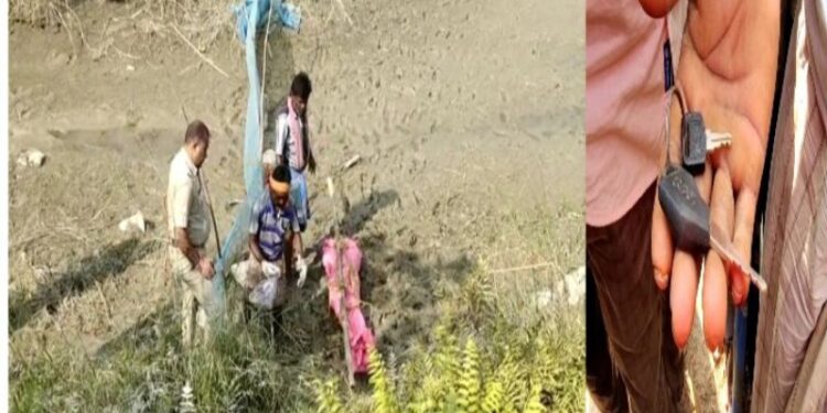 রতুয়ায় অজ্ঞাতপরিচয় যুবকের নলি কাটা দেহ উদ্ধার,চাঞ্চল্য এলাকায়